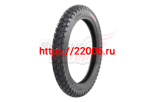 Покрышка 17" 3,00-17, ТL, BFV1014 (премиум качество) Kingworld МАРКИРОВАННАЯ