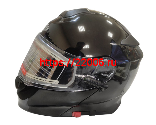 Шлем модуляр COBRA EC H271, черный глянцевый СНЕГОХОДНЫЙ, размер S фото 3 Шлем модуляр COBRA EC H271, черный глянцевый СНЕГОХОДНЫЙ, размер S фото 3