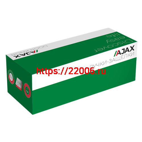 Ручка Ajax (Аякс) защелка DK682 SN-PS (6082 SN-P) (без фик.) мат. никель фото 2
