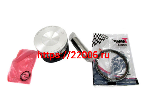 Поршень в сборе 139FMB 110сс 52.4мм std стандартный тефлон ТММР Поршень в сборе 139FMB 110сс 52.4мм std стандартный тефлон ТММР