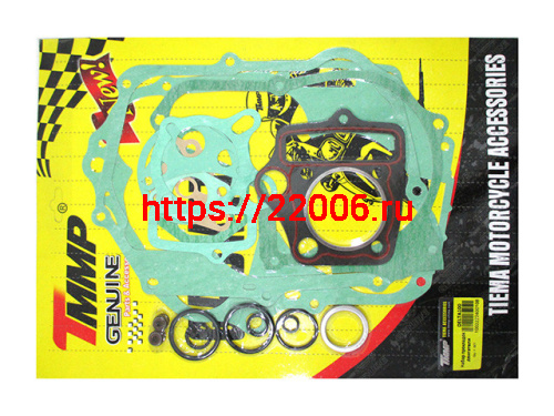 Набор прокладок двигателя 139FMB 100 cc полный TMMP Набор прокладок двигателя 139FMB 100 cc полный TMMP