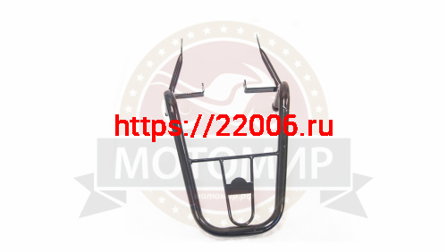 Багажник задний Альфа (верхушка без подножек) типа SWIFT/SWIFT STREET) классический, черный фото 4 Багажник задний Альфа (верхушка без подножек) типа SWIFT/SWIFT STREET) классический, черный фото 4