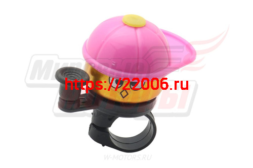 Звонок Вело "Кепка" алюминий/пластик (разные цвета)(10A-05) фото 4 Звонок Вело "Кепка" алюминий/пластик (разные цвета)(10A-05) фото 4