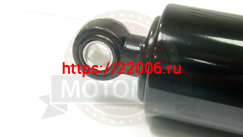 Амортизатор задний (L-355mm, D1-12mm, D2-M10mm, Ухо-29mm) Урал, Днепр, ЧЕРНЫЙ  ВАНЧАНГ фото 3