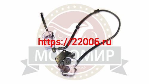 Гидравлика в сборе FT50QT-4A Clever, Flaier, Tornado, Z50R, Force, Urban (L-950mm, 2 поршня, правая Гидравлика в сборе FT50QT-4A Clever, Flaier, Tornado, Z50R, Force, Urban (L-950mm, 2 поршня, правая