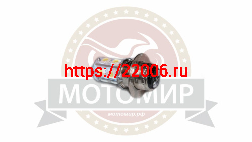 Лампа 12В 35/35Вт фарная светодиодная (P15d-25-1) (Альфа, Zadiak) (НАБОР) фото 2