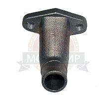 Патрубок карбюратора "Газуля" 50/80 (крепёжное расстояние 40 мм)