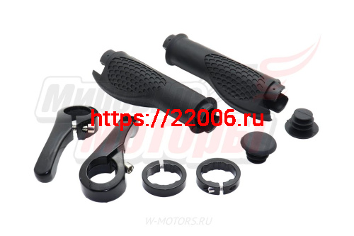 Ручки руля Вело 120мм с расширением под пальцы, с цветными рогами и алюм. цветными наконечниками фото 5 Ручки руля Вело 120мм с расширением под пальцы, с цветными рогами и алюм. цветными наконечниками фото 5