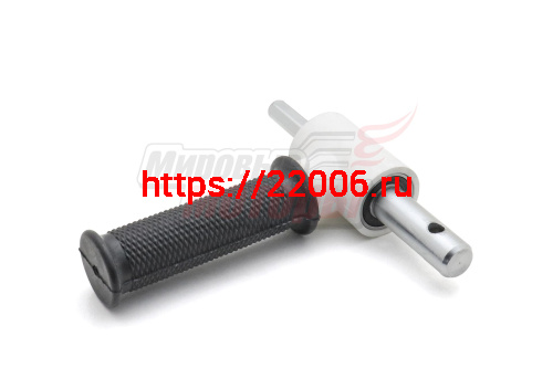 Адаптер шнека по льду с рукоятью для шуруповерта посадка 20 мм на подшипнике