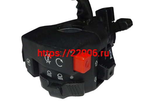 Переключатель ATV Termit City, Termit Tactic левый, в сборе фото 3