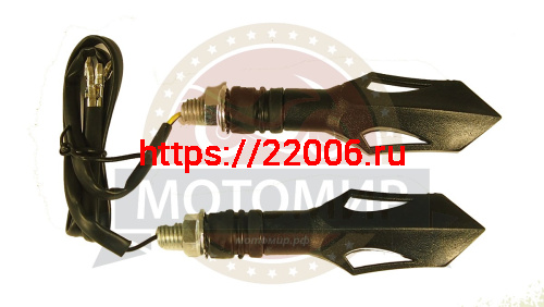 Боковой фонарь (LED) (компл. - 1 пар) WKT-TL-12S черный фото 2 Боковой фонарь (LED) (компл. - 1 пар) WKT-TL-12S черный фото 2