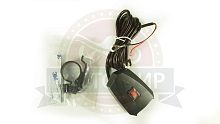 Гнездо 2хUSB с выключателем, клеммы-ушки, 758B1